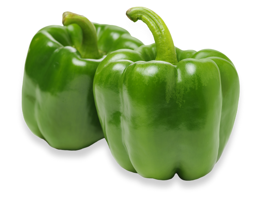 Green Bell Peppers - 3 Per Order