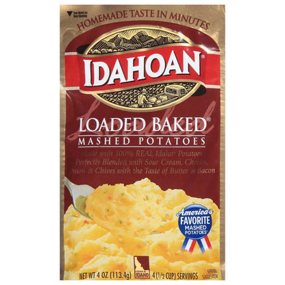 Idahoan Mashed Potatoes - Loaded Baked Potato - 4 oz.