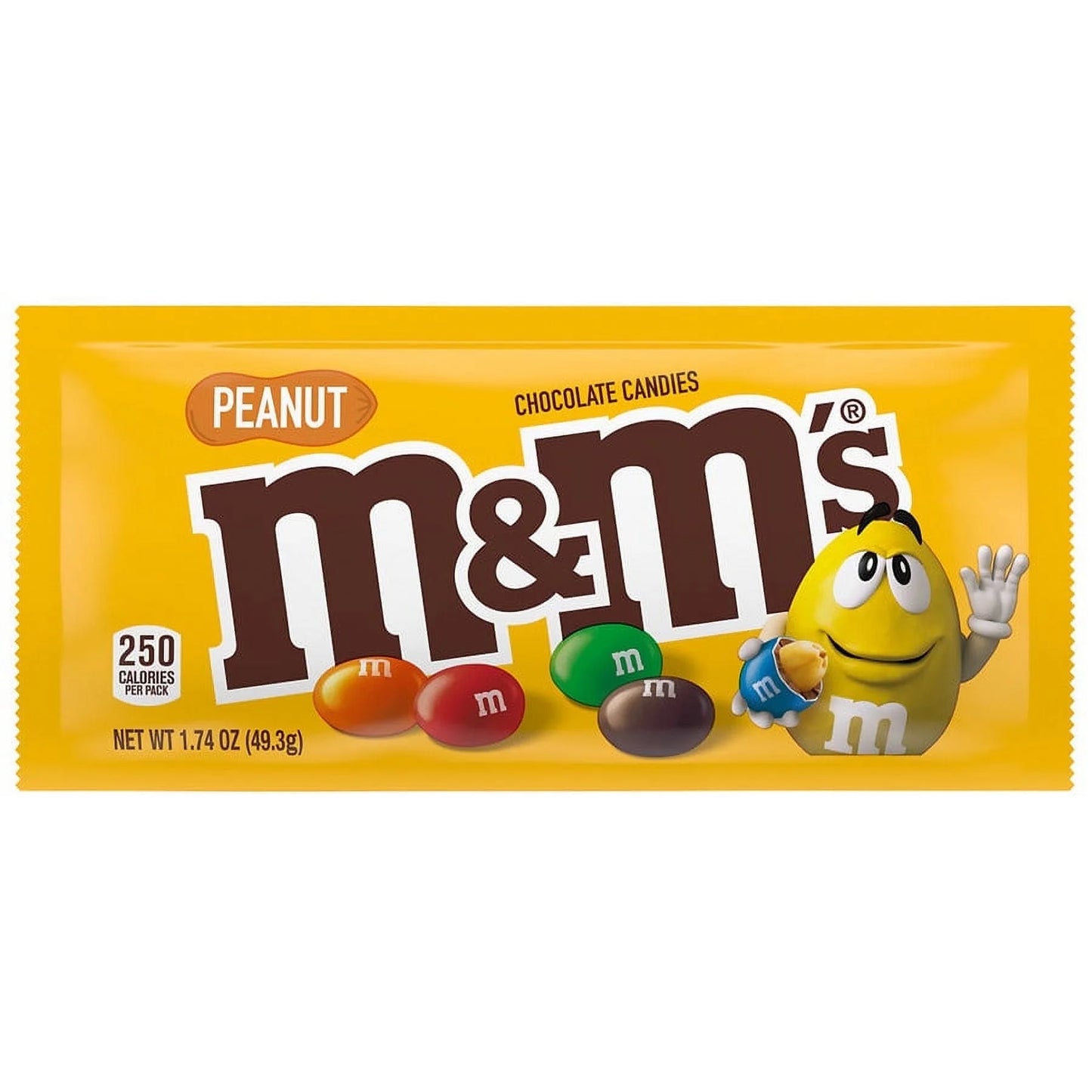 M&M's Peanut Milk Chocolate Candy - 1.74 oz.