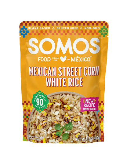 Somos Mexican Street Corn White Rice - 8.8 oz.