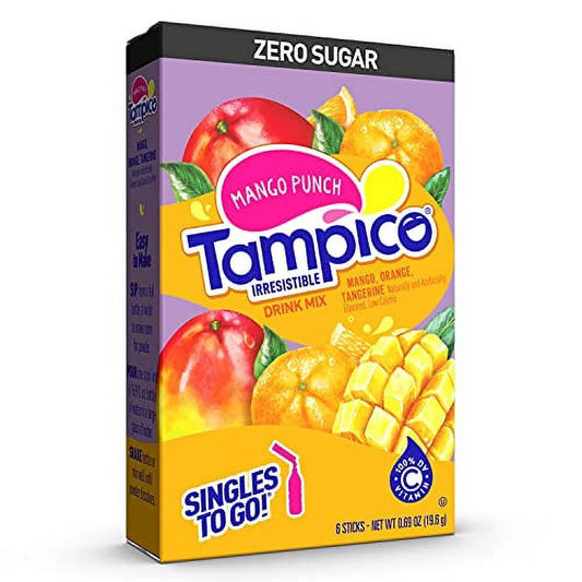 Tampico Drink Mix Packets Mango Punch - 0.69 oz.