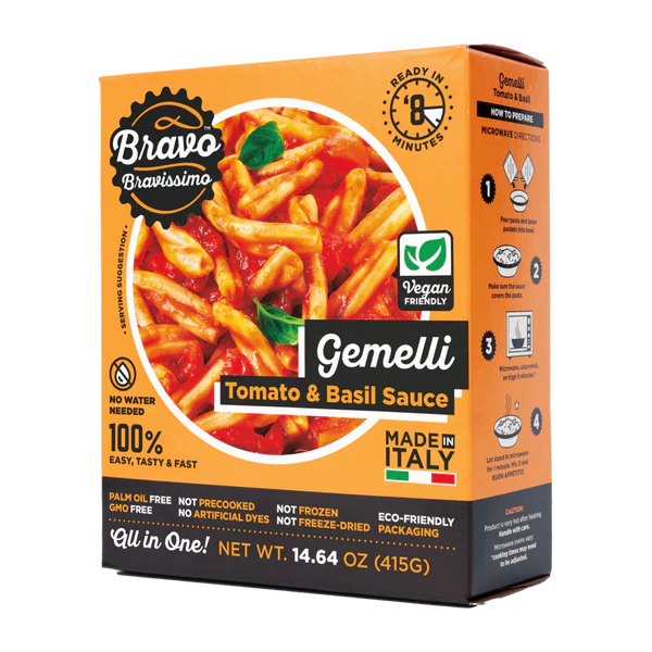 Bravo Bravissimo Gemelli Tomato & Basil