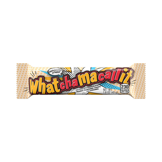 Whatchamacallit Chocolate Caramel Peanut Crisps Candy Bars, 1.6 oz