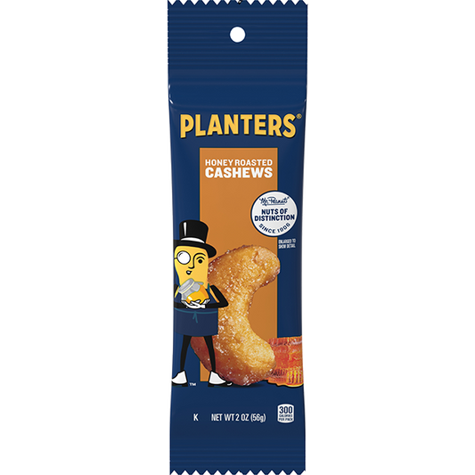 Planters Honey Roasted Cashews 2.0 oz.