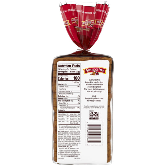 Pepperidge Farm Cinnamon Swirl Bread - 16 oz.