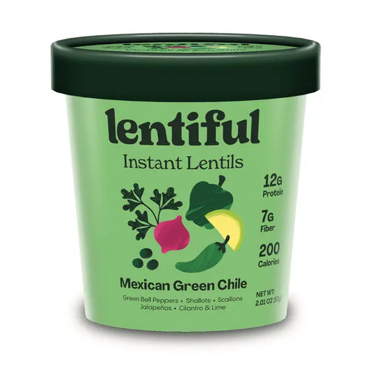 Lentiful Mexican Green Chile Instant Lentils